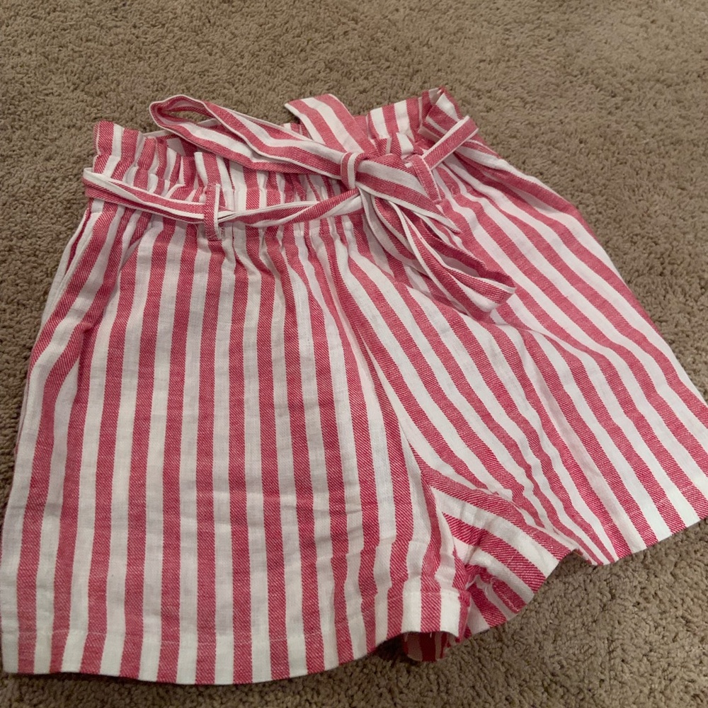 High rise shorts